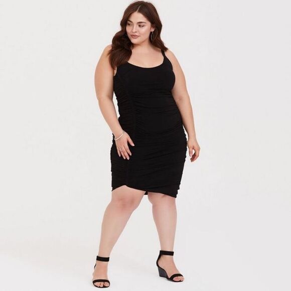 Torrid Black Studio Knit Bodycon Dress size 4 - Picture 8 of 8